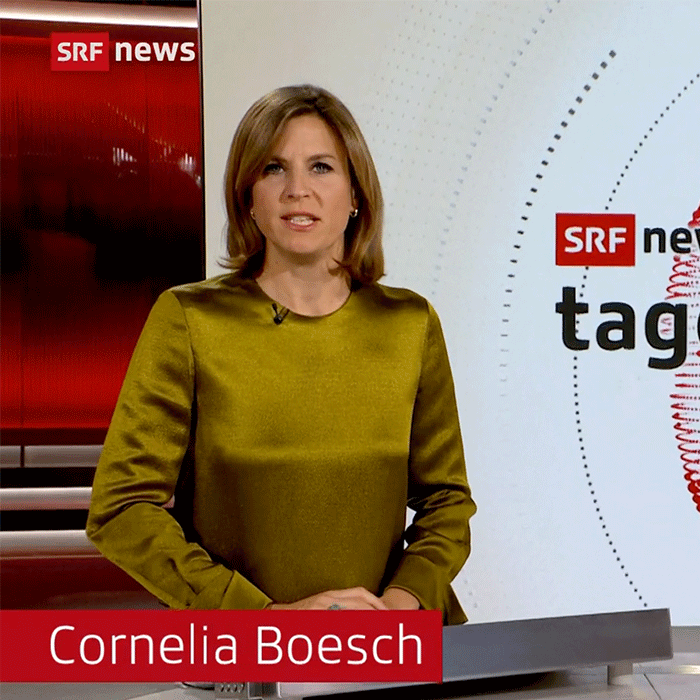SWISS NATIONAL TV EVENING NEWS