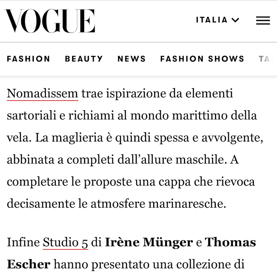 VOGUE ITALY