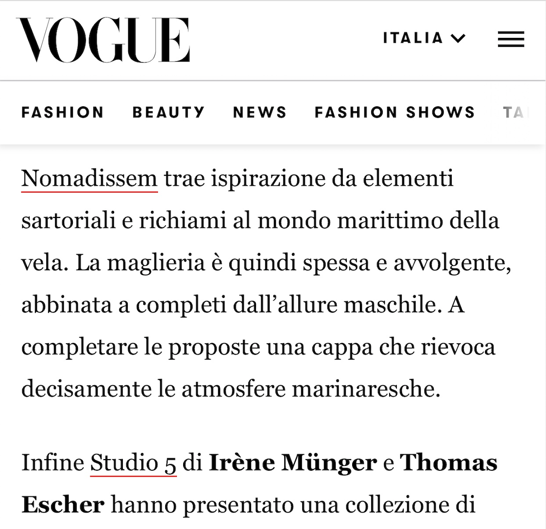 VOGUE ITALY